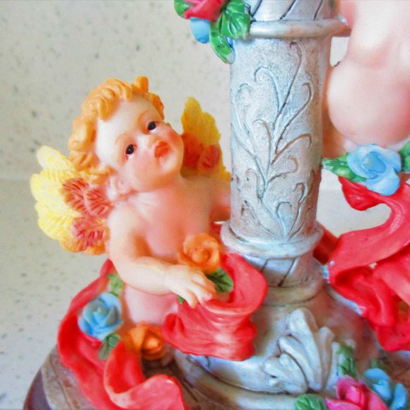 Louis Dionne Cherub Angels Candle Holder - Picture 3 of 9